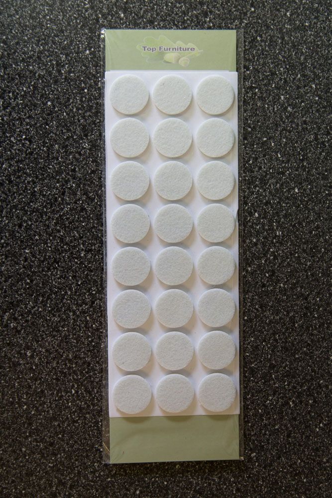 24 Felt Floor Skid Protectors for Table and Chair Legs - SUMMER MEGA DEAL