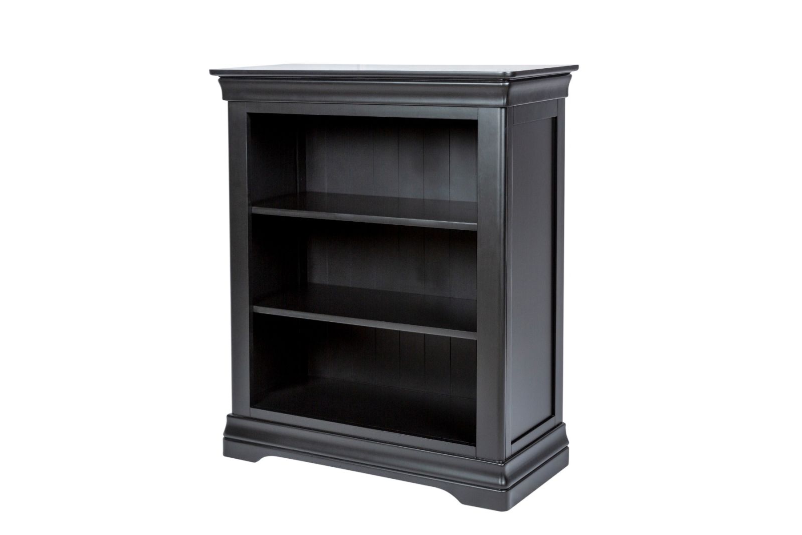 Toulouse Black Painted Low Small Bookcase - £50 OFF SUMMER SALE Toulouse Black Painted Low Small Bookcase - £50 OFF SUMMER SALE