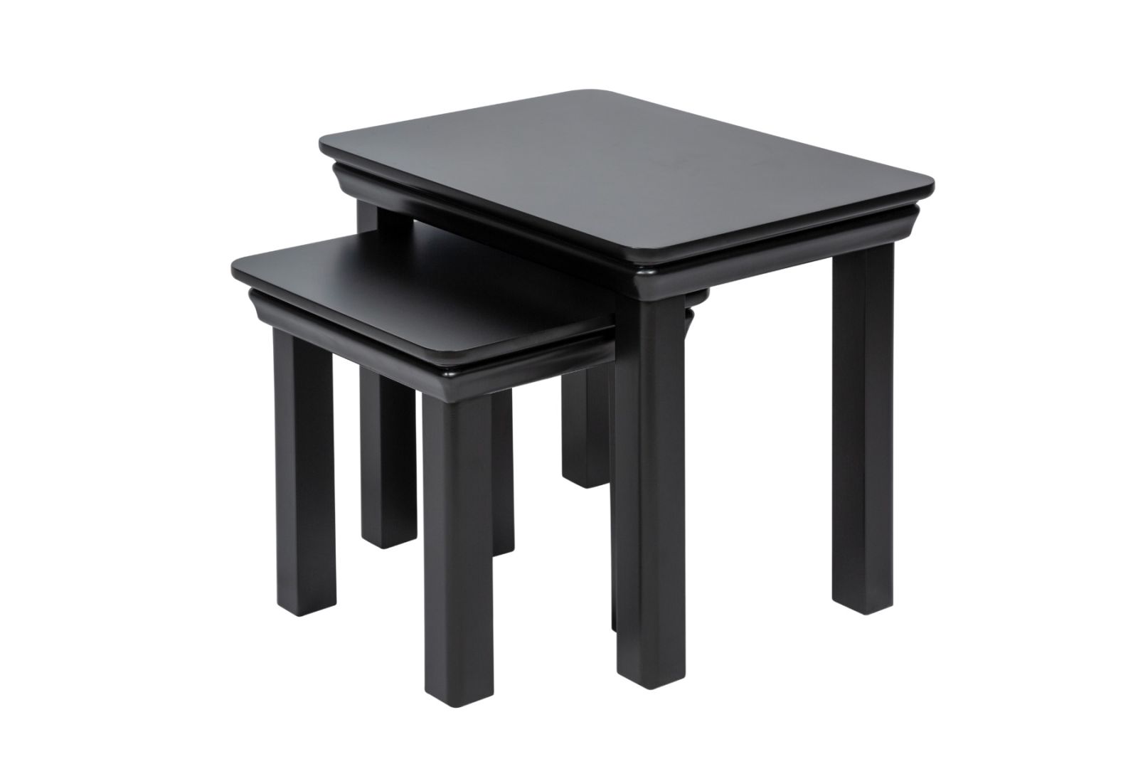 Toulouse Black Painted Assembled Nest Of Two Tables - 20% OFF FLASH SALE Toulouse Black Painted Assembled Nest Of Two Tables - 20% OFF FLASH SALE