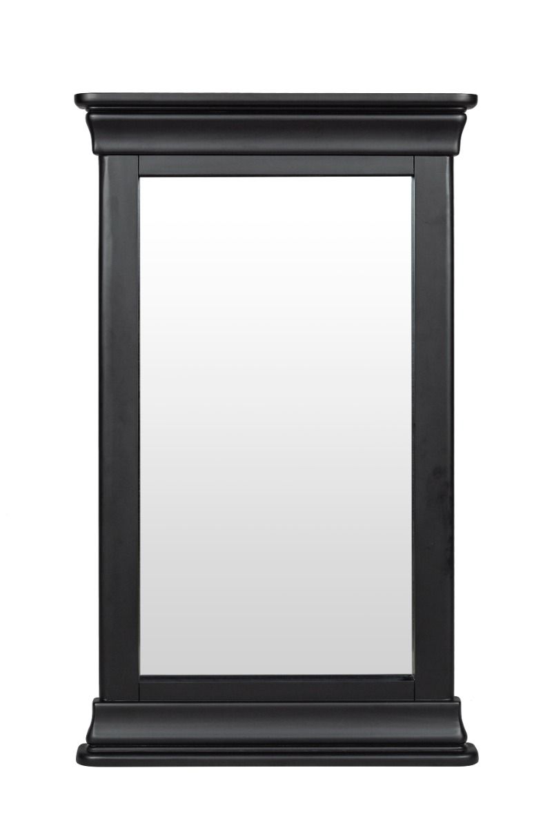 Toulouse Black Painted Tall 100cm Wall Mirror - Spring sale