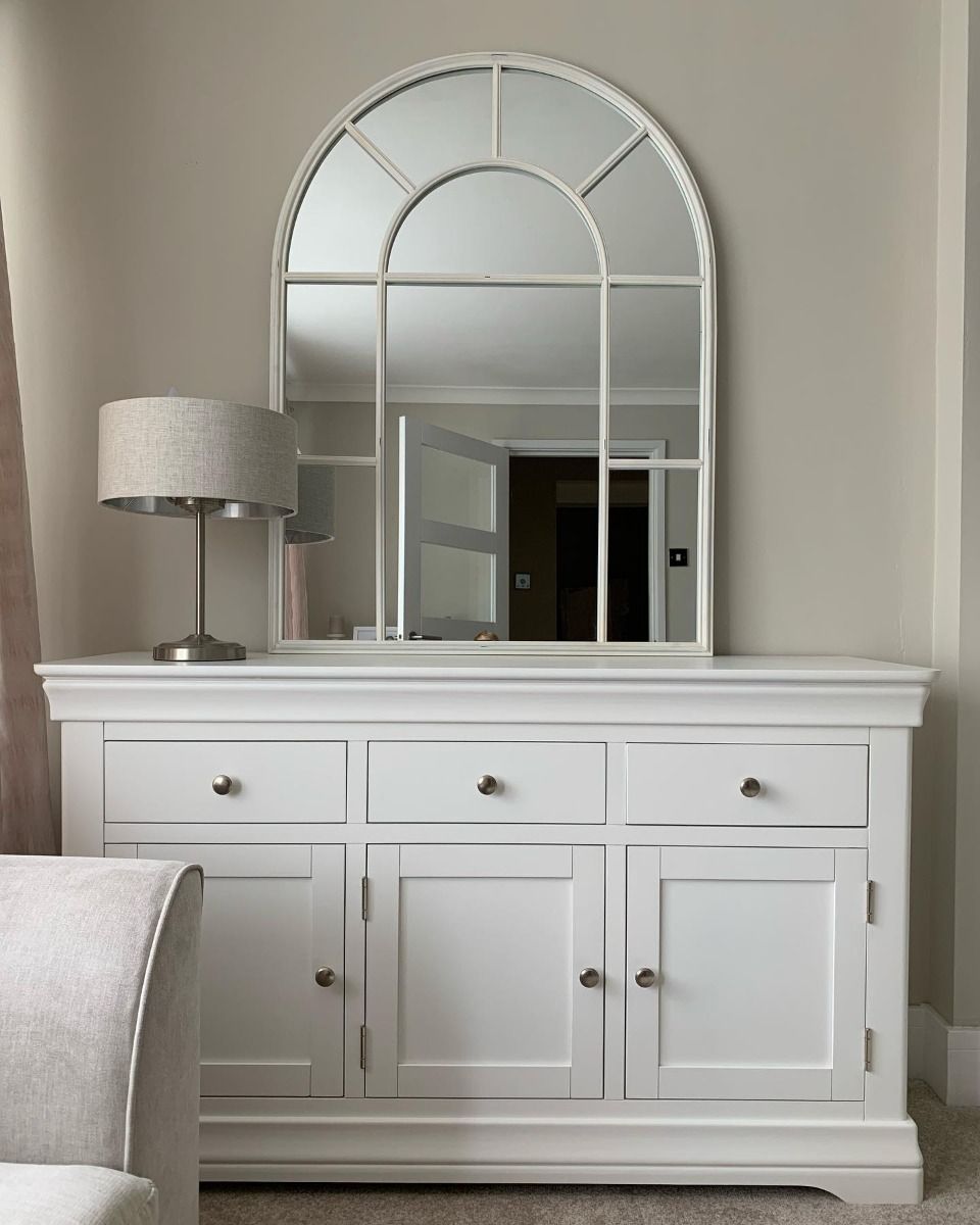 Toulouse 140cm White Painted Large Sideboard - Spring sale