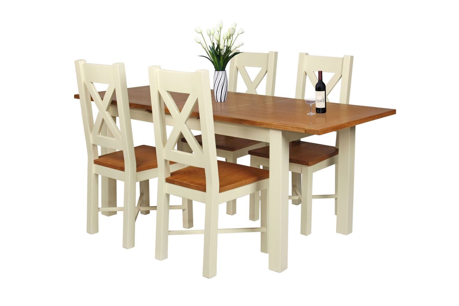 Cream colored hotsell dining table