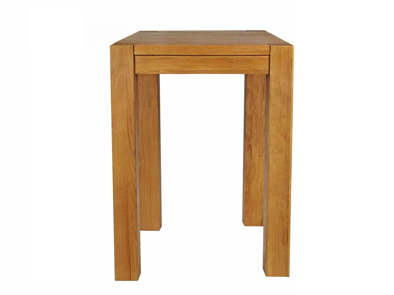 Country Oak Chunky 80cm Square Tall Breakfast Bar Table 10 OFF CODE SAVE