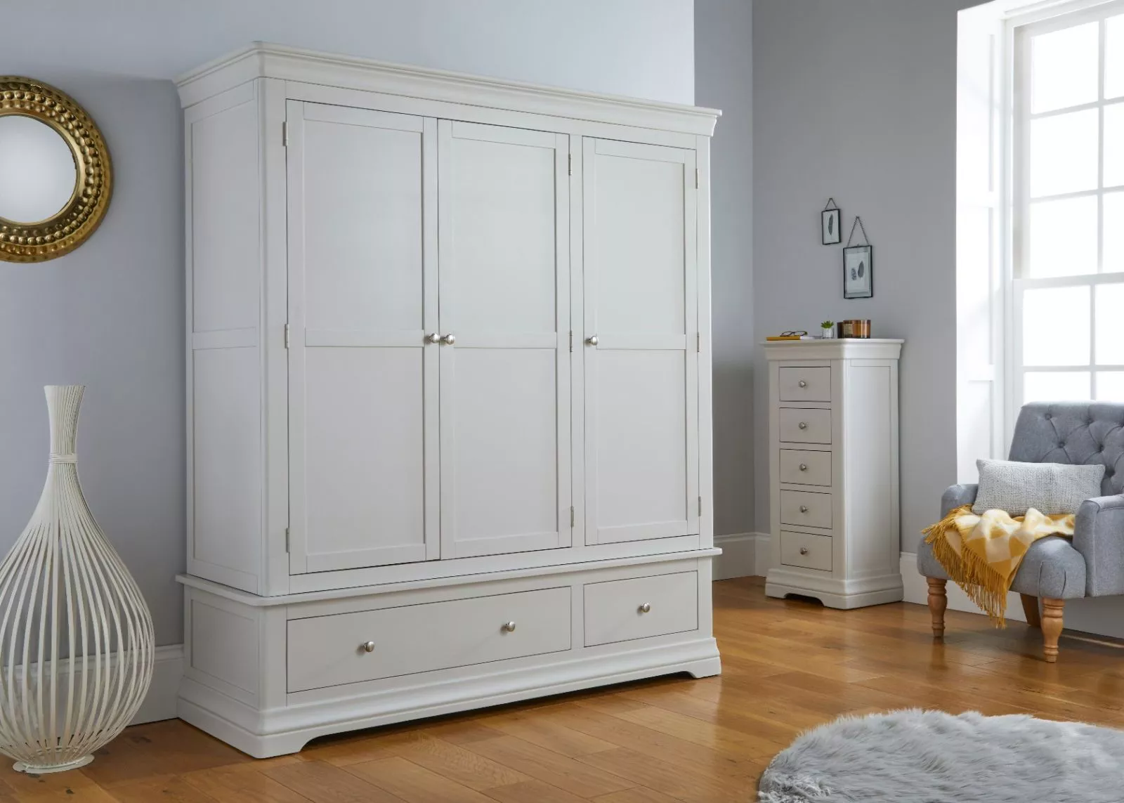 Toulouse silver wardrobe hotsell
