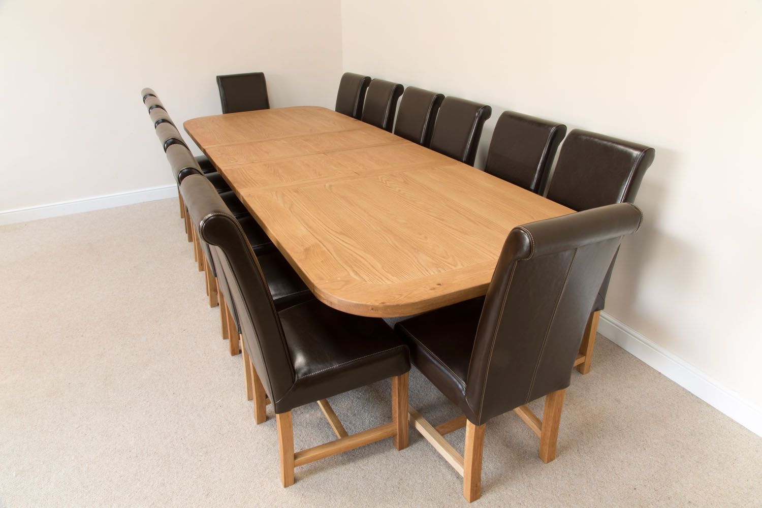 14 seater extending dining table deals