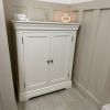 Toulouse White Painted Assembled Shoe Rack Cupboard - 20% Off Discount Code FLASH - 11