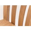 Billy Solid Oak Tall Kitchen Stool with Red Leather Pad - £30 OFF FLASH SALE - 17