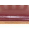 Billy Solid Oak Tall Kitchen Stool with Red Leather Pad - £30 OFF FLASH SALE - 18