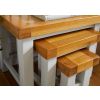 Cheshire Grey Painted Nest of 3 Tables - SUMMER SALE - 4 Cheshire Grey Painted Nest of 3 Tables - SUMMER SALE - 4