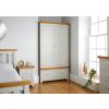 Cheshire Grey Painted Double Wardrobe with Drawer - £150 OFF SUMMER SALE - 5