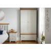 Cheshire Grey Painted Double Wardrobe with Drawer - £150 OFF SUMMER SALE - 6