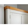 Cheshire Grey Painted Double Wardrobe with Drawer - £150 OFF SUMMER SALE - 7