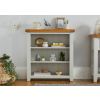 Cheshire Grey Painted 80cm Low Assembled Bookcase - 20% Off Discount Code FLASH - 3