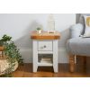 Cheshire Grey Painted Lamp Table with Drawer - SUMMER SALE - 3