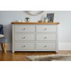 Cheshire Grey Painted 6 Drawer Chest of Drawers - £50 OFF SUMMER SALE - 5 Cheshire Grey Painted 6 Drawer Chest of Drawers - £50 OFF SUMMER SALE - 5