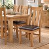 Churchill Dark Brown Leather Solid Oak Dining Chair - £20 OFF AUTUMN SALE - 2 Churchill Dark Brown Leather Solid Oak Dining Chair - £20 OFF AUTUMN SALE - 2