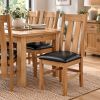 Churchill Black Leather Assembled Oak Dining Chair - £20 OFF AUTUMN SALE - 2 Churchill Black Leather Assembled Oak Dining Chair - £20 OFF AUTUMN SALE - 2