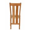 Churchill Solid Oak Cream Leather Assembled Dining Chair - £20 OFF AUTUMN SALE - 9