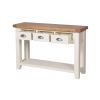Country Cottage Cream Painted 3 Drawer Assembled Console Table - £60 OFF SUMMER SALE - 7 Country Cottage Cream Painted 3 Drawer Assembled Console Table - £60 OFF SUMMER SALE - 7