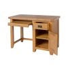 Country Oak Single Pedestal Computer Home Office Desk - SUMMER SALE - 8
