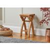 Country Oak Cross Leg Solid Oak Kitchen Stool - SUMMER SALE - 2 Country Oak Cross Leg Solid Oak Kitchen Stool - SUMMER SALE - 2