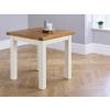 Country Oak 80cm Cream Painted Square Oak Dining Table / Home Office Desk - 20% Off Discount Code FLASH - 3 Country Oak 80cm Cream Painted Square Oak Dining Table / Home Office Desk - 20% Off Discount Code FLASH - 3