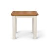 Country Oak 80cm Cream Painted Square Oak Dining Table / Home Office Desk - 20% Off Discount Code FLASH - 7 Country Oak 80cm Cream Painted Square Oak Dining Table / Home Office Desk - 20% Off Discount Code FLASH - 7