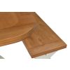Country Oak 140cm cream painted dining table pair 120cm cross leg benches - SUMMER SALE - 5 Country Oak 140cm cream painted dining table pair 120cm cross leg benches - SUMMER SALE - 5