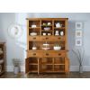 Country Oak Large Buffet and Hutch Display Cabinet Dresser - SUMMER SALE - 3 Country Oak Large Buffet and Hutch Display Cabinet Dresser - SUMMER SALE - 3