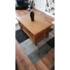Country Oak Coffee Table with Drawer and Shelf - SUMMER SALE - 11 Country Oak Coffee Table with Drawer and Shelf - SUMMER SALE - 11