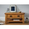 Country Oak Coffee Table with Drawer and Shelf - SUMMER SALE - 3 Country Oak Coffee Table with Drawer and Shelf - SUMMER SALE - 3