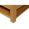 Farmhouse Oak Large Coffee Table With Shelf - AUTUMN SALE - 8