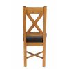 Grasmere Oak Dining Chair with Brown Leather Seat - £30 OFF FLASH SALE - 9 Grasmere Oak Dining Chair with Brown Leather Seat - £30 OFF FLASH SALE - 9