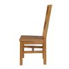 Windermere Cross Back Oak Chair With Timber Seat - 20% Off Discount Code FLASH - 5