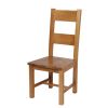 Chester Country Oak Ladder Back Timber Seat Oak Dining Chair - £20 OFF SUMMER SALE - 4 Chester Country Oak Ladder Back Timber Seat Oak Dining Chair - £20 OFF SUMMER SALE - 4