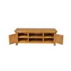 Country Oak Large Double Door Fully Assembled TV Unit - SUMMER SALE - 6 Country Oak Large Double Door Fully Assembled TV Unit - SUMMER SALE - 6
