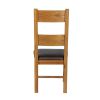 Chester Ladder Back Brown Leather Seat Oak Dining Chair - £20 OFF SUMMER SALE - 7 Chester Ladder Back Brown Leather Seat Oak Dining Chair - £20 OFF SUMMER SALE - 7