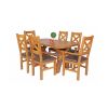 Windermere Cross Back Oak Carver Dining Chair With Brown Leather Seat - 20% Off Discount Code FLASH - 7 Windermere Cross Back Oak Carver Dining Chair With Brown Leather Seat - 20% Off Discount Code FLASH - 7