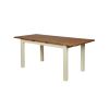 Country Oak 140cm to 180cm Butterfly Extending Cream Painted Dining Table - SUMMER SALE - 7