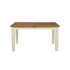 Country Oak 140cm to 180cm Butterfly Extending Cream Painted Dining Table - SUMMER SALE - 10
