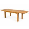 Country Oak 180cm-280cm Extending Dining Table with Rounded Corners - £100 OFF AUTUMN SALE - 4