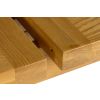 Country Oak 2.8m Double Extending Oak Dining Table - 20% Off Discount Code FLASH - 14
