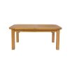 Country Oak 2.8m Double Extending Oak Dining Table - 20% Off Discount Code FLASH - 9