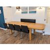 Country Oak 180cm-280cm Extending Dining Table with Rounded Corners - £100 OFF AUTUMN SALE - 7