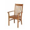 Chelsea Solid Oak Timber Seat Assembled Carver Dining Chair - SUMMER SALE - 3
