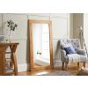 Country Oak 150cm x 80cm Oak Tall Mirror - SUMMER SALE - 2 Country Oak 150cm x 80cm Oak Tall Mirror - SUMMER SALE - 2
