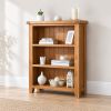 Country Oak Small Low Bookcase - Fully Assembled - £30 OFF AUTUMN SALE - 2