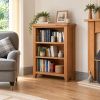 Country Oak Small Low Bookcase - Fully Assembled - £30 OFF AUTUMN SALE - 3