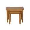 Country Oak Nest of Two Tables - SUMMER SALE - 4 Country Oak Nest of Two Tables - SUMMER SALE - 4