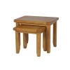 Country Oak Nest of Two Tables - SUMMER SALE - 5 Country Oak Nest of Two Tables - SUMMER SALE - 5